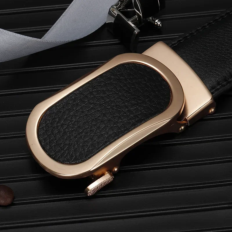 Blue Belt for Men and Women, Automatic Buckle Belts, Fashion Casual Cinturon Female Waistband, Green White Black Red Available