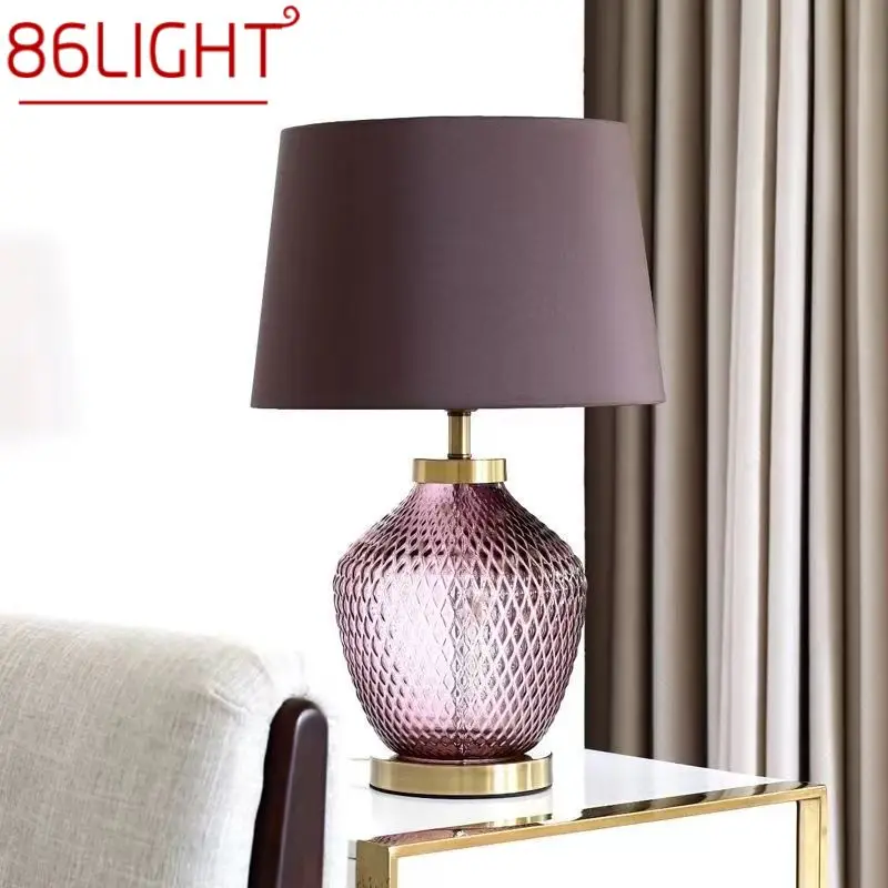 

86LIGHT Nordic Modern Table Lamp Fashionable Art Blue Iiving Room Bedroom Hotel LED Personality Originality Desk Light