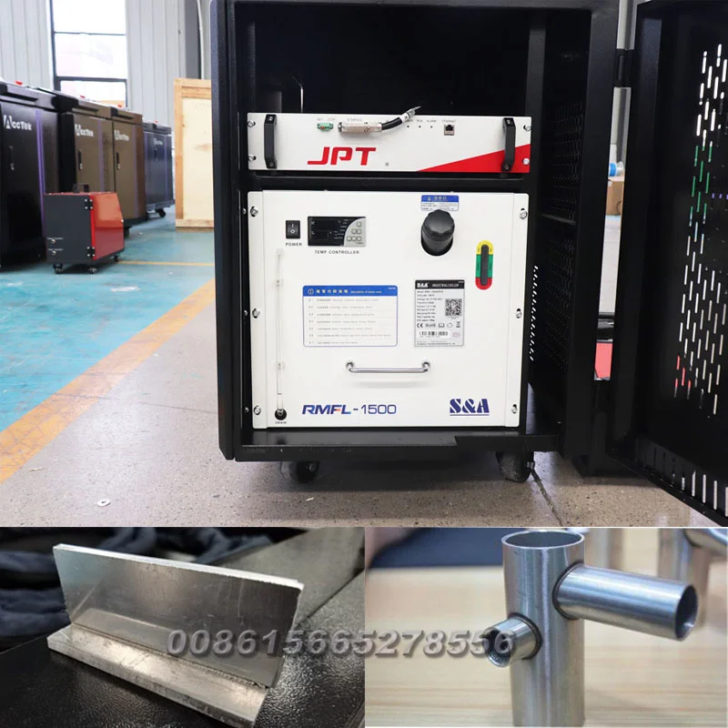 High Precision Handheld Fiber Laser Welder 1500w Laser Welding Machine and Cutting Machines for Aluminum and Steel