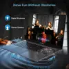 ACEMAGIC Gaming Notebook AMD Ryzen 7 5700U(Beat i7-1265U)Backlit Laptop Keyboard RAM 16GB NVME SSD 512GB 16.1" Full HD 1920x1080 6