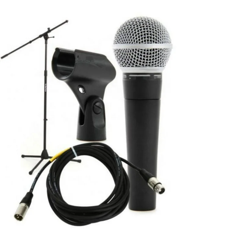 

Vocal Audio Microphone Wired Ribbon Portable Professional Mic For Livestreaming Recording Wire Dynamic Mic