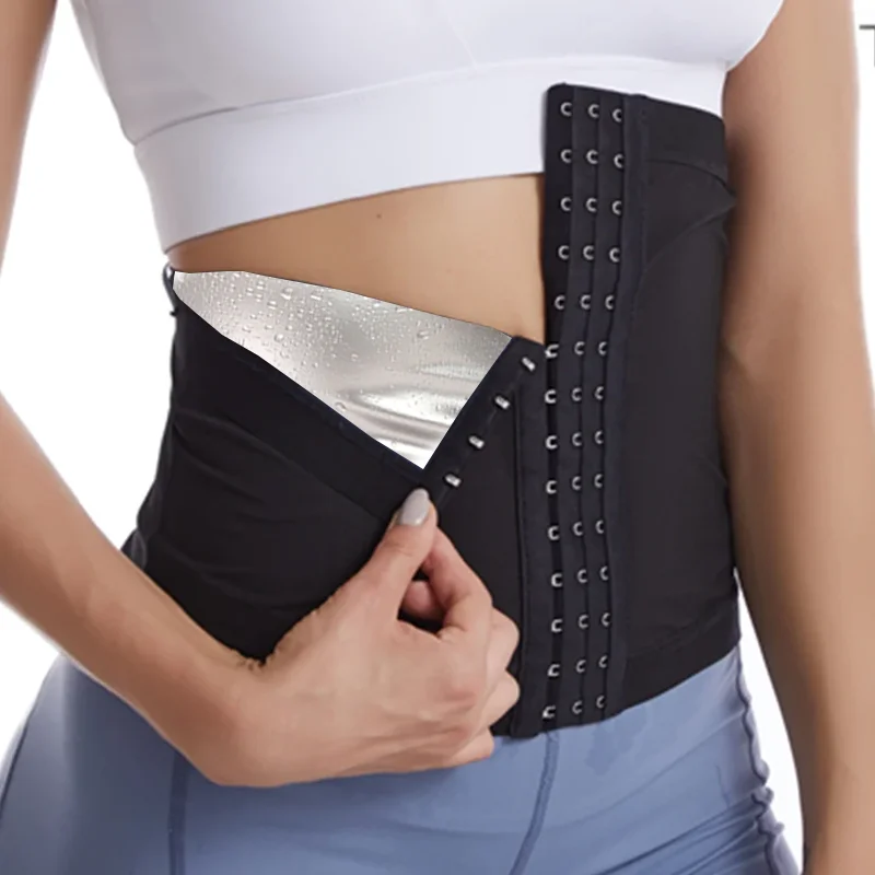 Corset Do Waist Trimmers Help Burn Fat Latex Rubber Waist Trainer - Main Image