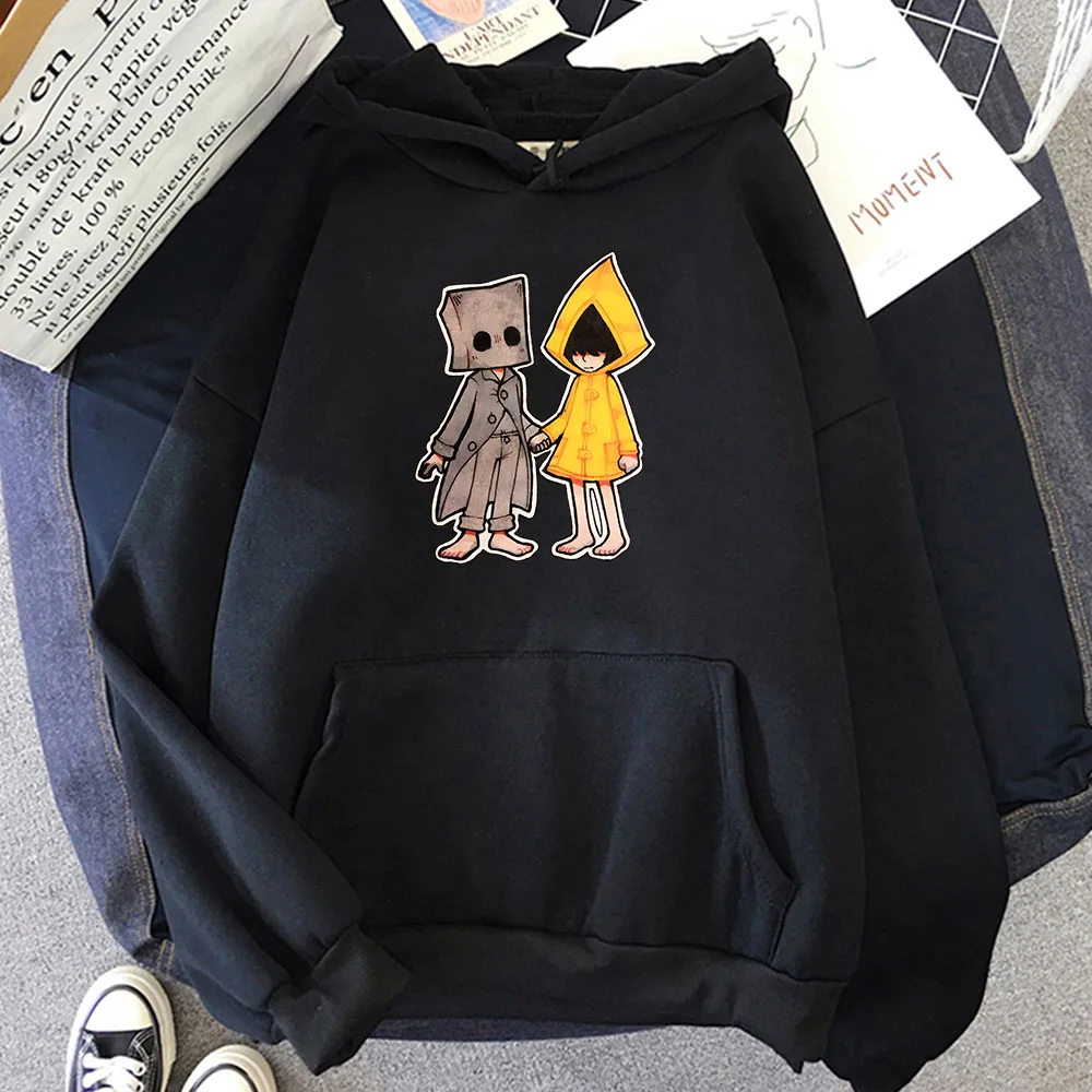 

Anime Little Nightmares Harajuku Casual Hoodies Manga/Comic Sweatshirts Graphic Men/women Clothes High Street Fleece Soft Hoody