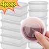 1/4PCS Food Storage Boxes Refrigerator Vegetables Fruits Meat Sealed Preservation Box Portable Outdoor Picnic Sealed Containers 1