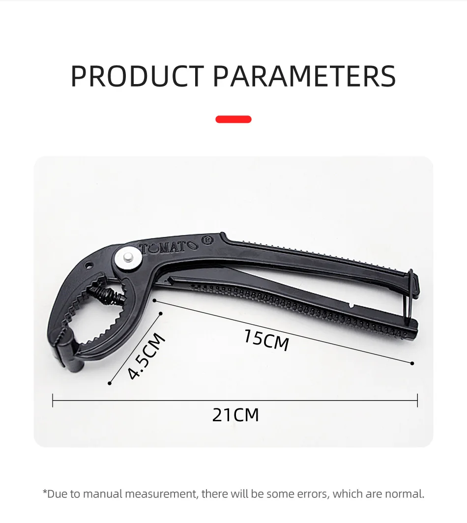 Description Picture 5 of itemStone Pot Tongs Anti-scalding Clip Clamp Hot Plat Pan Household Handle Holder Plate Gripper Pizza Pan Home Kitchen Use Tools