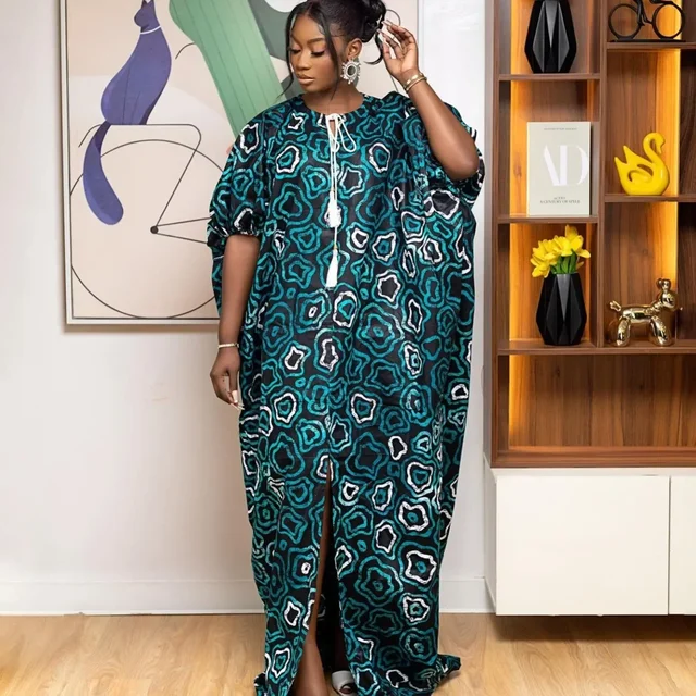 Adunni Ankara Boubou Outfit - Image 2