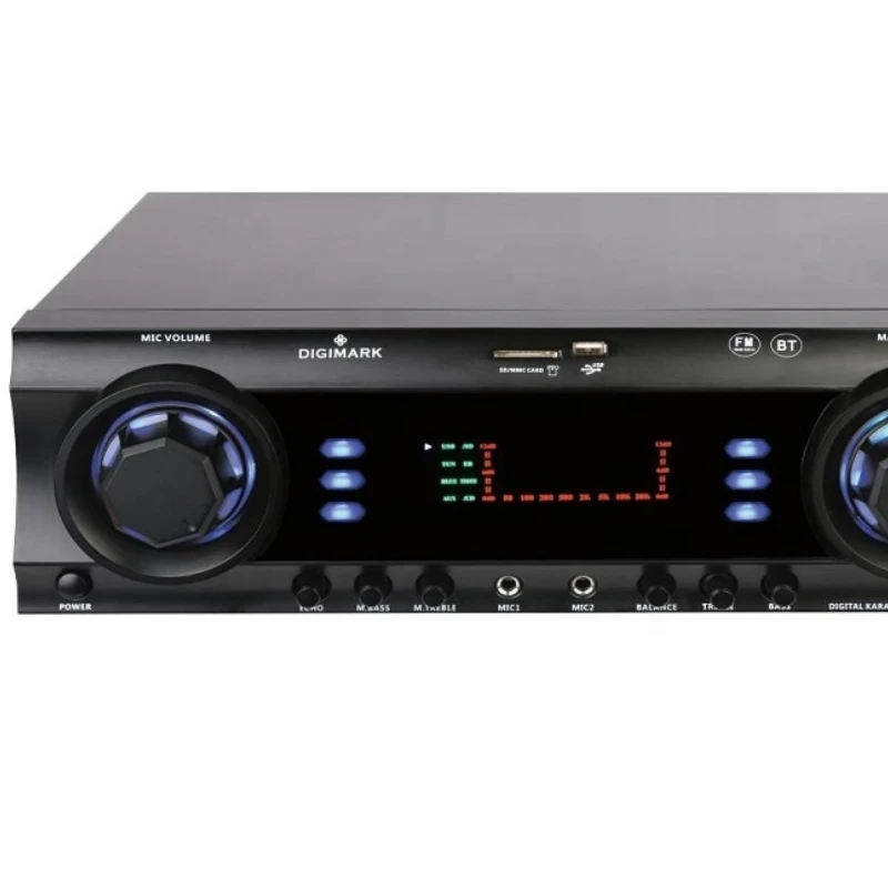 

Для усилителей мощности 2*60 Вт Выходная мощность основной объем с синей светодиодной подсветкой