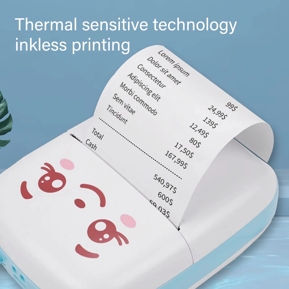 Self-adhesive Paper Sticker Colored Thermal Paper Roll for Mini Printer Kids Instant Print Camera HD Printing