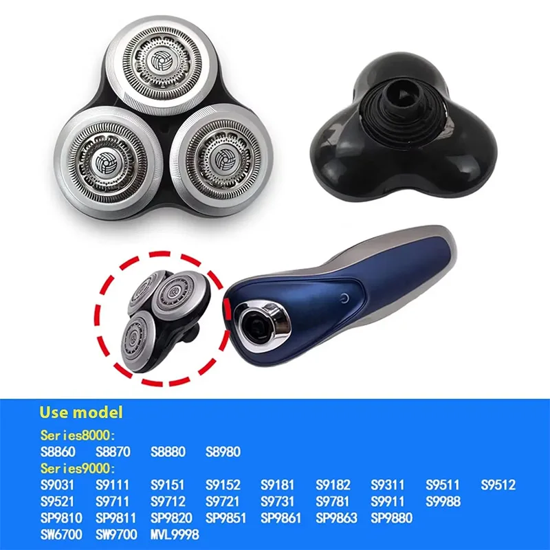 electric shaver head SH90 Replacement Heads For Philips Series 9000 Series 8000 9XXX 8XXX S9531 S9721/84 S9511 S8950 S8980/12 S9311/21