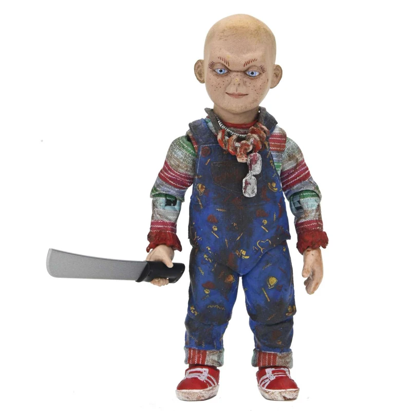 Figurine Chucky NECA 10cm - PVC Horreur Cinéma - Avec Boîte, Couteau, Neuve