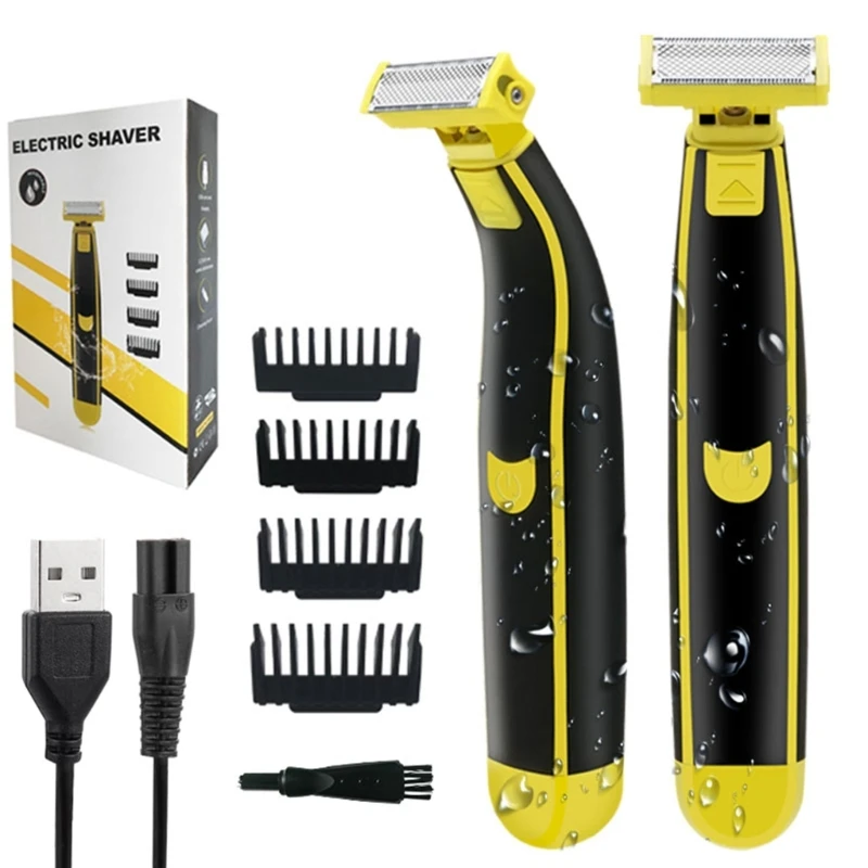 

Profession Men Lady Epilator Barber Hair Rechargeable Electric Finish Cutting Machine Beard Trimmer Shaver A6HB