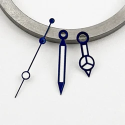 Rose Gold & Silver Watch Hands with Green Luminous Finish (NO.11 Blue A)