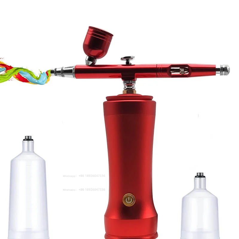 Air Pump Paint Spray Gun Ceramics Tool Set Pottery Portable Spray Glaze