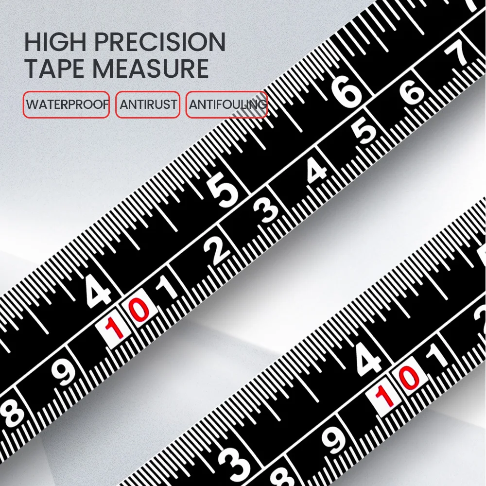 Tape Measure 3m/5m/7.5m Ft/Metric High Precision Wear-resistant Easy Read Measuring Home Site Construction