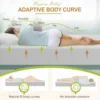12 Inch Twin Mattress, Gel Memory Foam Twin Size Mattress, Pressure Relieving, Cooling Gel Foam, Twin Mattress in a Box, White 5