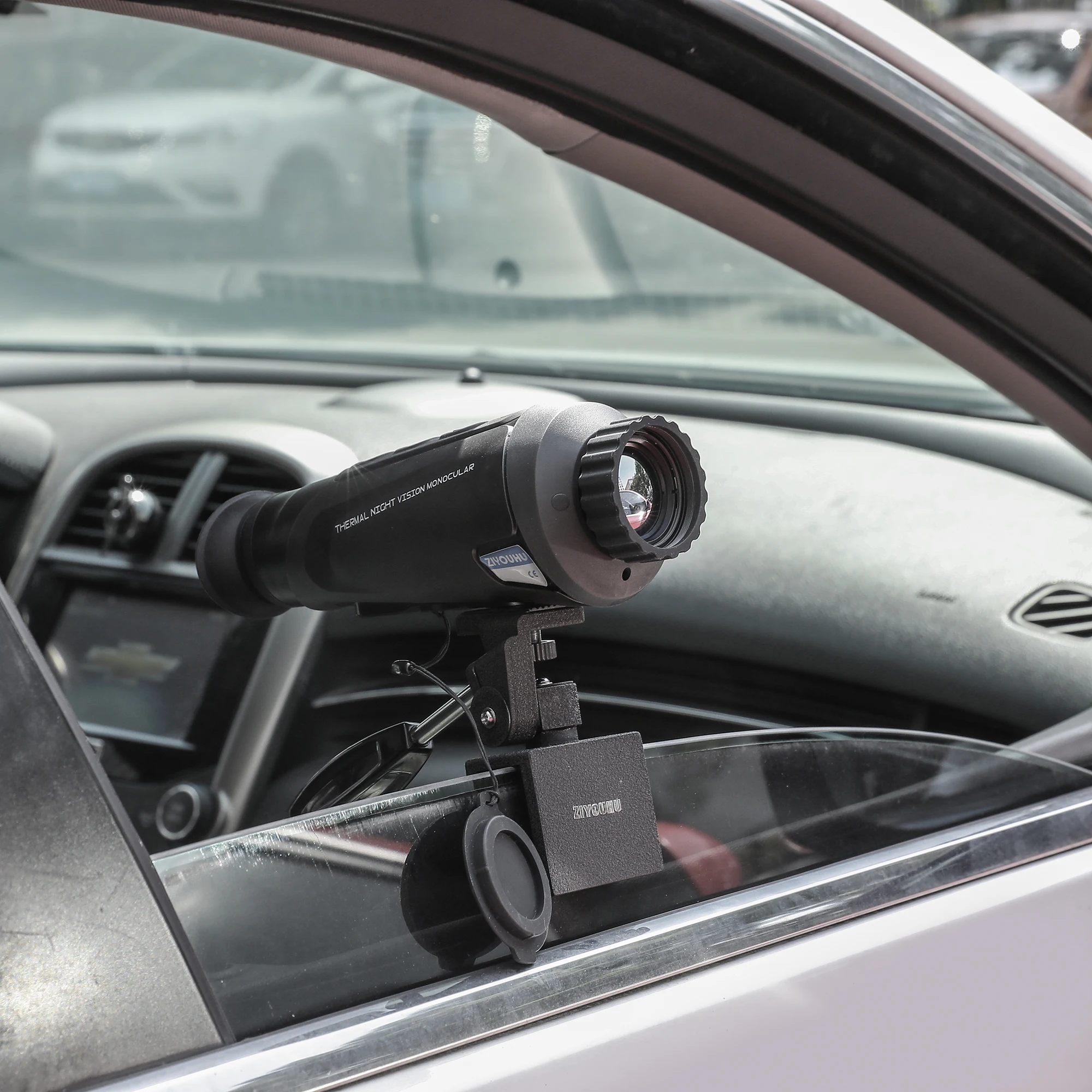 ZIYOUHU-Monocular Bracket Mounted Car Glass Suitable Telescope Thermal Imaging Night Vision