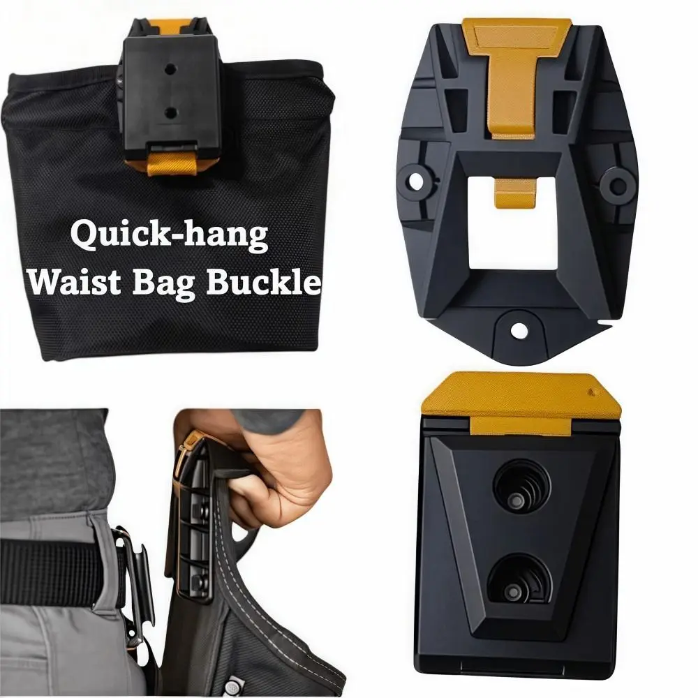 Durable ABS Quick Release Waist Buckle for Tool Belts