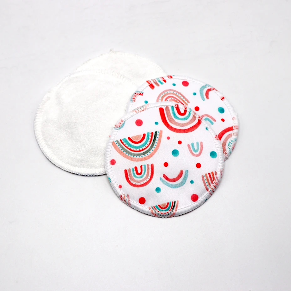 Ultra Absorbent and Leakproof Breast Pads for Breastfeeding Stay Dry and Comfortable Throughout The Day with Wet Bag Breathable 4