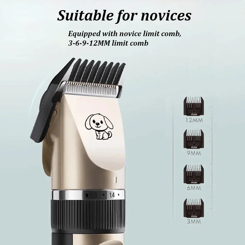 Dog Clippers Low-noise Pet Grooming Tool Cat Animal Hair Cutter Trimmer Haircut Shave perros y gatos de pelo maquina afeitadora