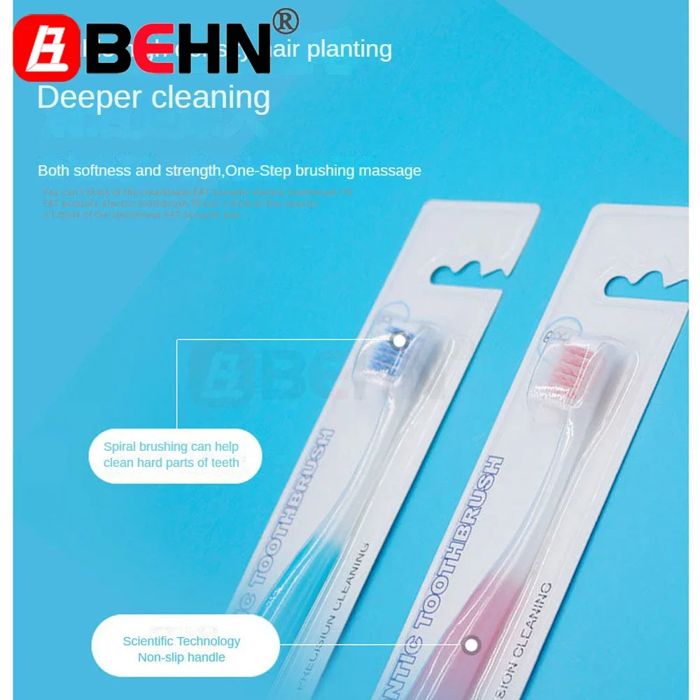 

10 Pcs Dental Braces Adult Orthodontic Toothbrushes Clean Orthodontic Tooth Brush Soft Bristle Toothbrush for Oral Health Care