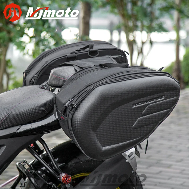 Motorcycle Bilateral Bag Waterproof Saddle Bag Motorcycle Helmet