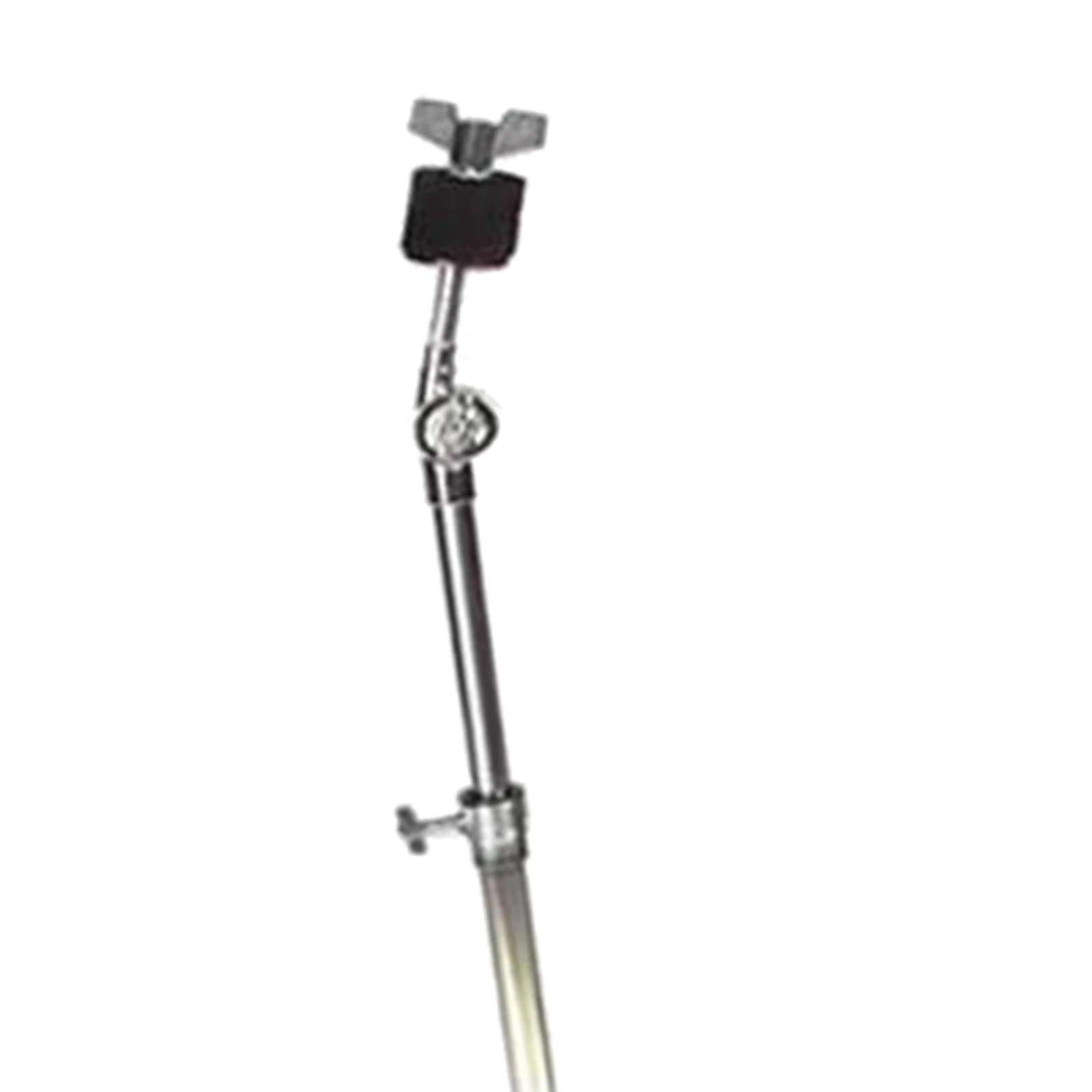 Metal Cymbal Stand Adjustable Stretchable Legs Triangle Bracket Cymbal Holder with Rubber Feet Musical Instrument Parts