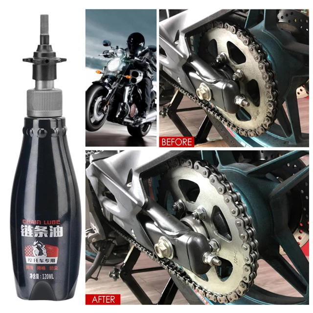 Motorcycle Chain Lubricant, Noise Reduction Chain