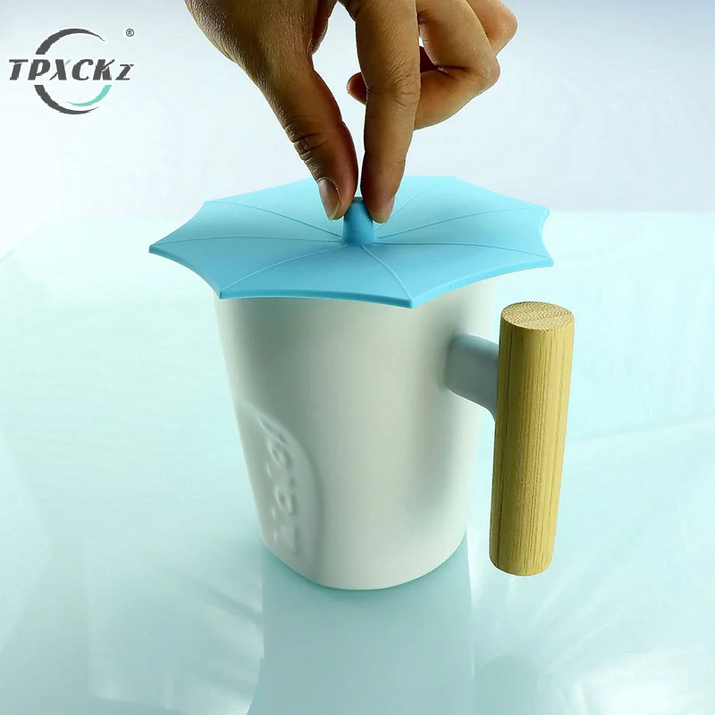 

1pcs Airtight Heat Resistant Drink Cup Lids Cap Multi-functional Reusable Silicone Dust-proof Bowl Cover Leak-proof Cup Lid