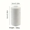2pcs 500M Sewing Thread Polyester Thread Set Strong And Durable Black White Sewing Threads For Hand Machines 3