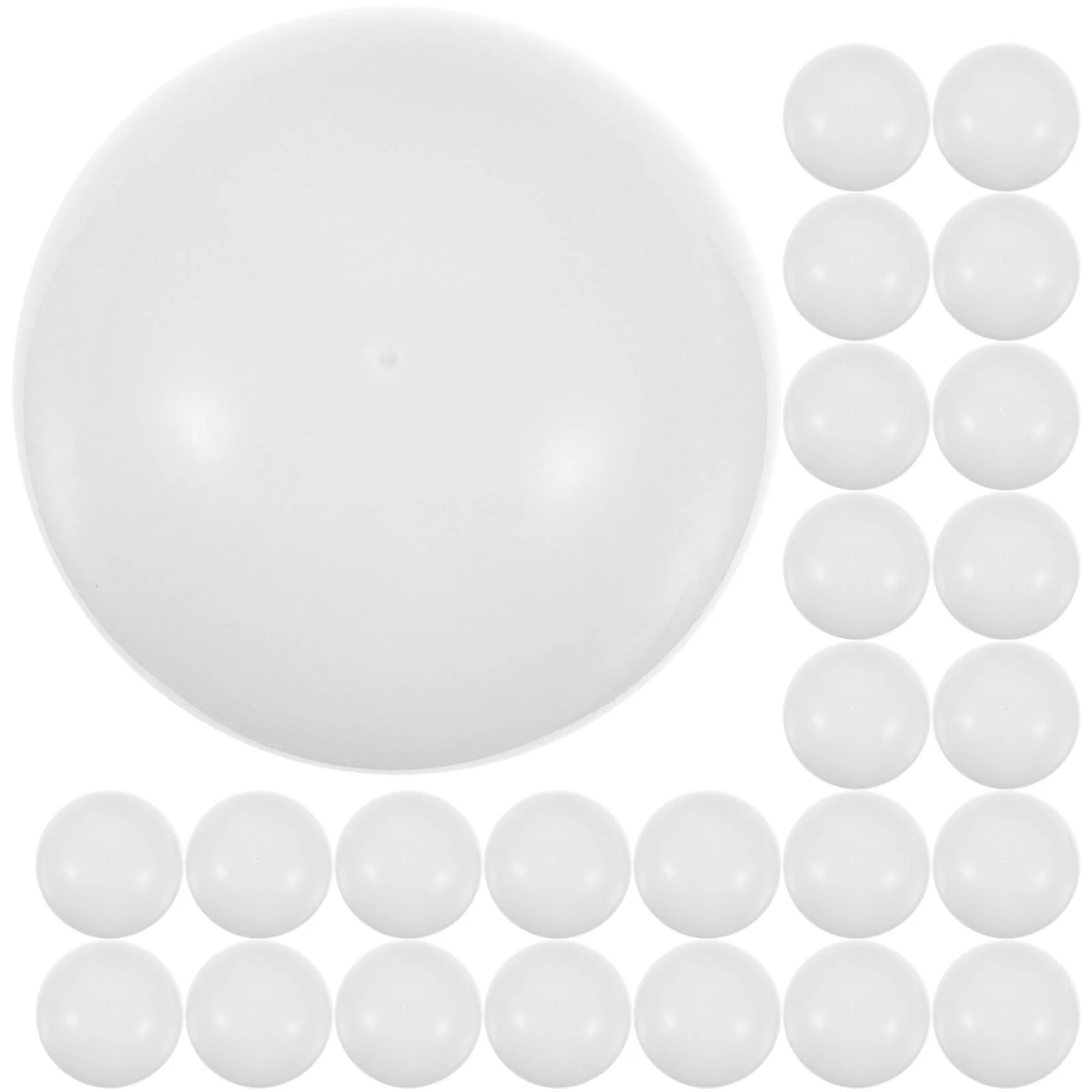 

4CM Opening Lottery Ball Number Ball White Picking Balls Lottery Pvc Plastic Interesting Game Party Catch Prize Balls