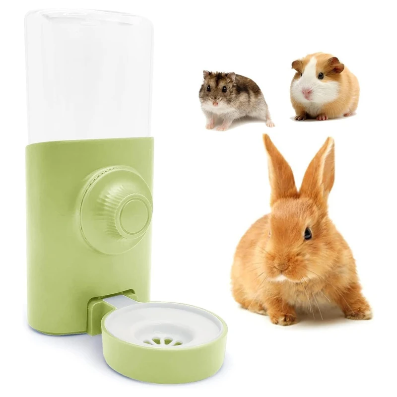 Fixation cage abreuvoir lapin