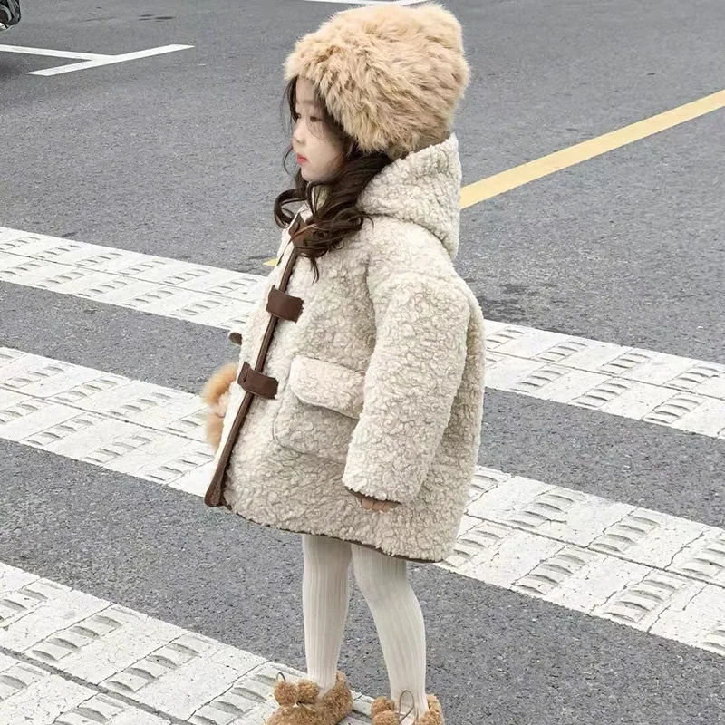 어린이용 후드 코튼 재킷, 어린이용 외투, 한국 스타일, 겨울 신상