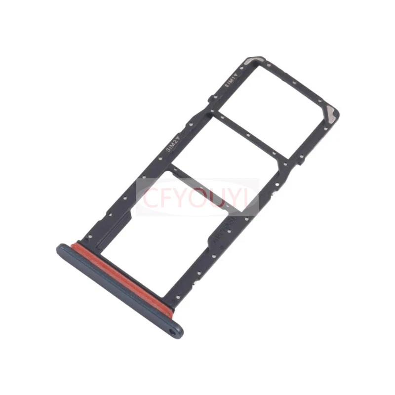 삼성 갤럭시 A07 4G SM-A075F A075F SIM 카드 트레이 + SIM 카드 트레이 + 마이크로 SD 카드 트레이 교체 부품용 1-10개
