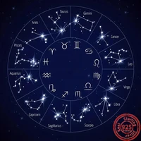 New Blue 925 Sterling Silver Zodiac Constellation Pendant Charm DIY Dangle Bead Fit Original Pendant Bracelet Charm Jewelry Gift 2