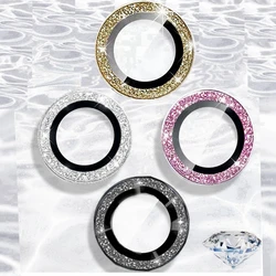 Diamond Metal Protective Glass Camera Lens Protector Set - Premium Quality, Universal Fit for Golden (13Pro 13ProMax(3Pcs))