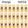 Orange 50PCS