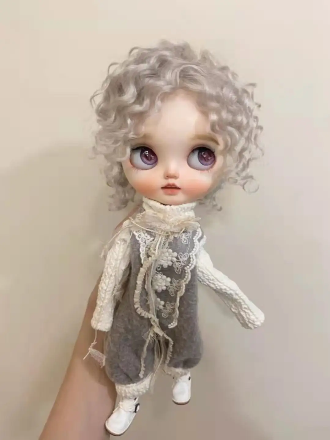 

Парик из мохера Blythe для шарнирных кукол, 9-11 дюймов