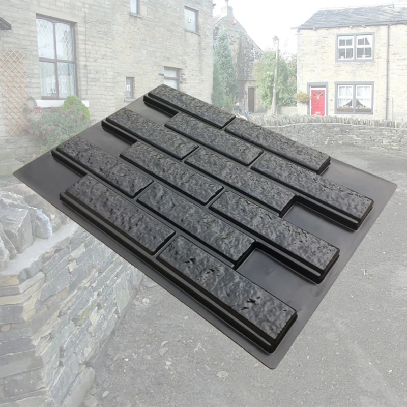 P82D DIY for Path Maker Paving Cement Brick Mold Stepping Pavement Paver Plastic Concrete