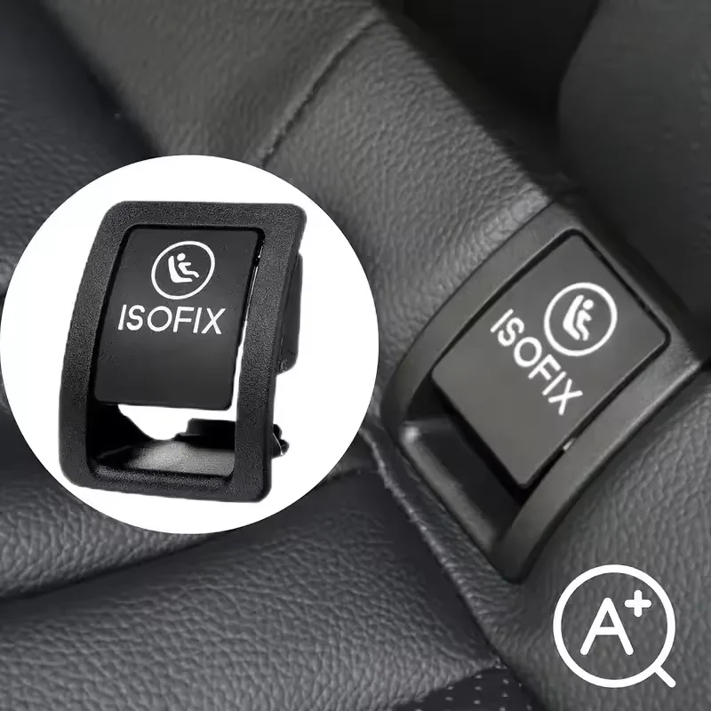 2059200513 Auto Rear Child Safe Seat ISOFIX Switch Cover for Mercedes Benz W205 W117 W176 W156 C-Class 2015-2021 Car Accessories