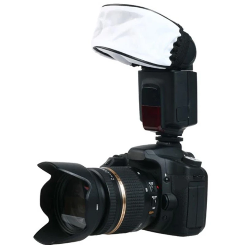 Universal Soft Camera Flash Diffuser Soft Box For Speedlight 430EX Yongnuo yn560 Canon 600EX-RT K1KF