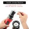 Handheld Tungsten Electrode Grinder 220V Dustproof  Portable Tungsten Sharpener for Electrode 1/8 1/16 3/32 inch 15 30 45 degree 1