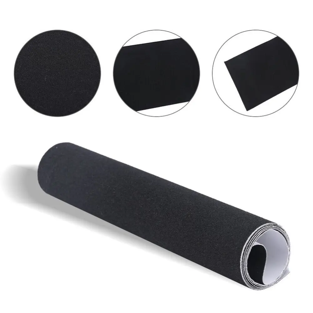 Skateboard Deck Sandpaper Grip Tape Skating Board Longboard Sandpaper Griptape Skating Board Sticker Professional