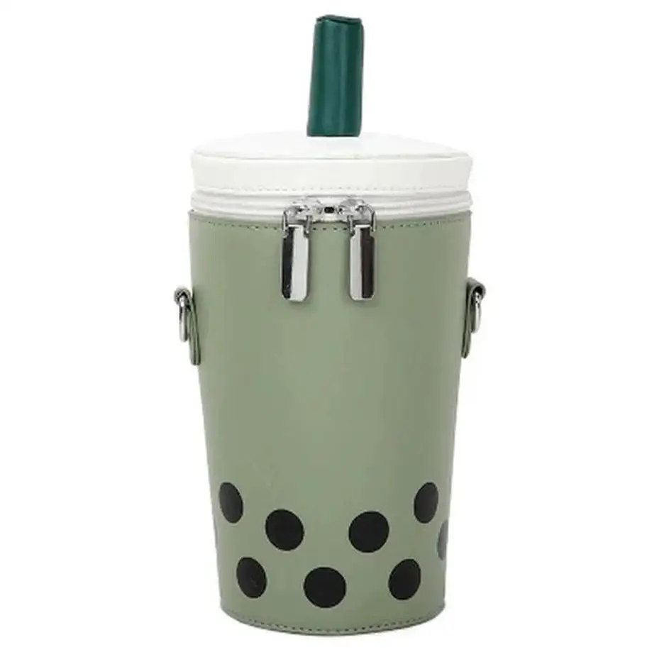1 Pcs Milk Tea Cup Personalized Bag Women's Single Shoulder Crossbody Trendy New Spring Hot Korean Fresh Water Bucket Bag