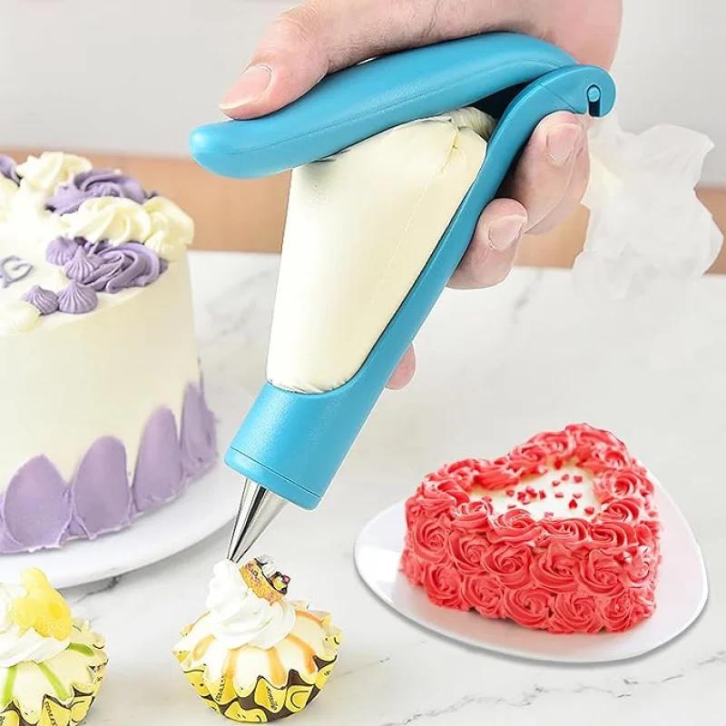 Cake Decorating Pen Tool Kit Frosting Pipe Kit Pastry Bag Frosting Pen Lace Head cake decorating tip set