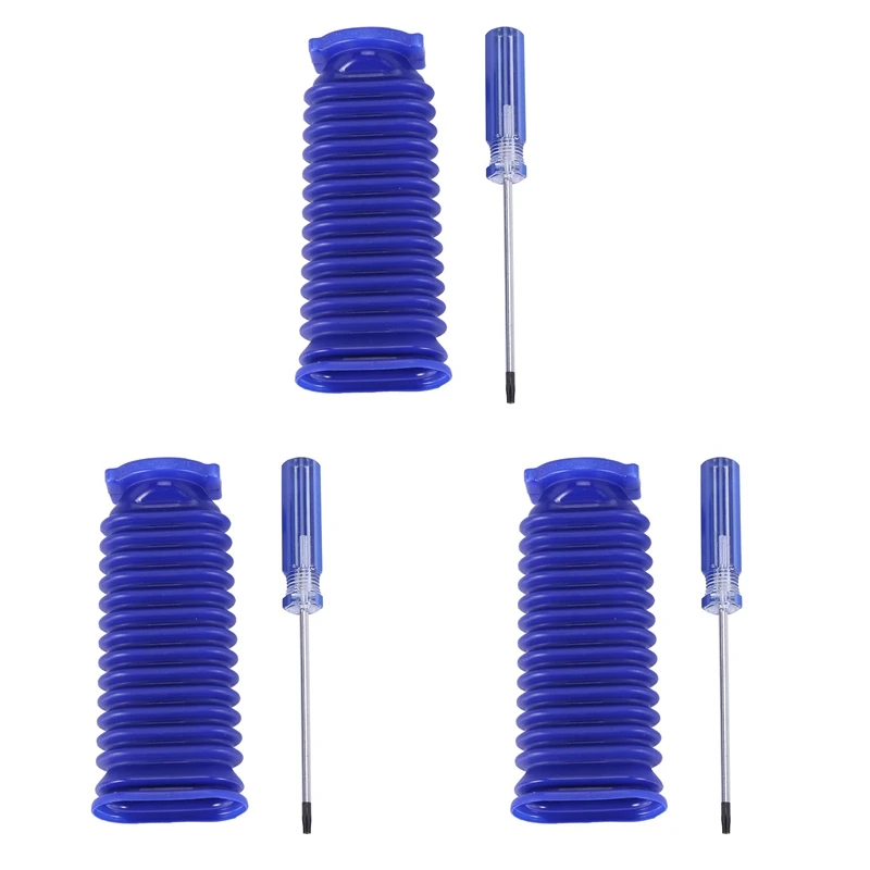 

3 шт., сменный бархатный шланг для пылесоса Dyson V6 V7 V8 V10 V11