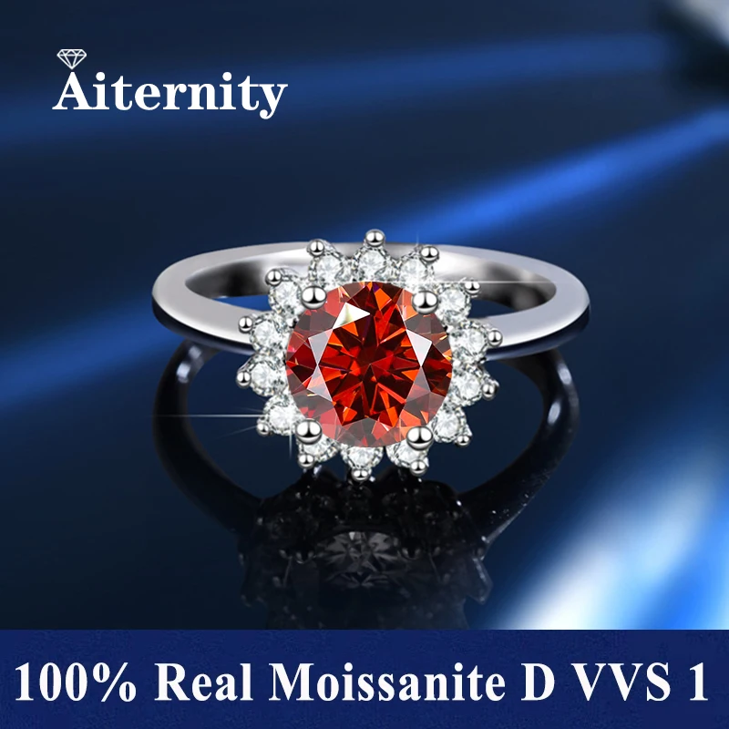 TY-Red Moissanite