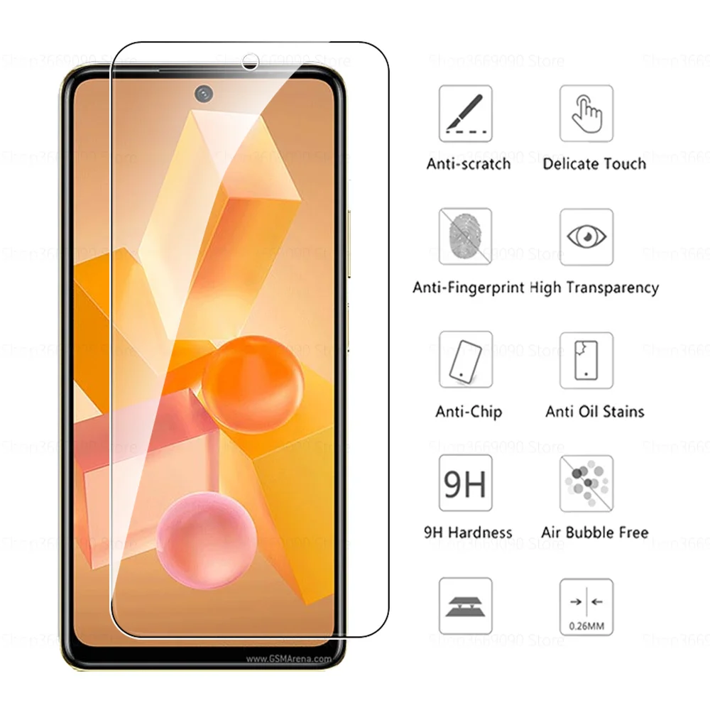 Premium Full Cover Tempered Glass Screen Protector - 1-4 Pack, Ultra-Durable Armor Protective Film