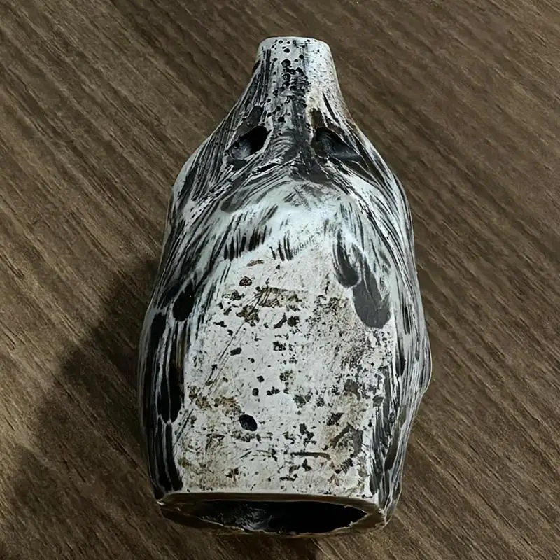 Aztec Death Whistle Loud Spooky Human-like Screams Battle Whistle outdoor Camping Emergency Whistle Skull Thunder Echoes 4