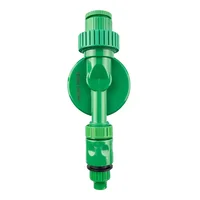 Double Dial Code Dry Battery Motor Valve Water Timer For House Garden Irrigation Watering Timer Automatic 2