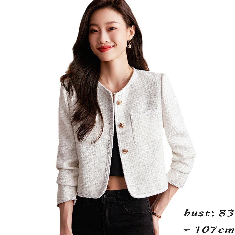 High quality blazer for women short jacket single breasted new spring 2024 elegant fashion clothes - black white ltph vintage striped short blazer suit women outfits 2 piece set fashion high waist single breasted belt skirt 2021 spring new